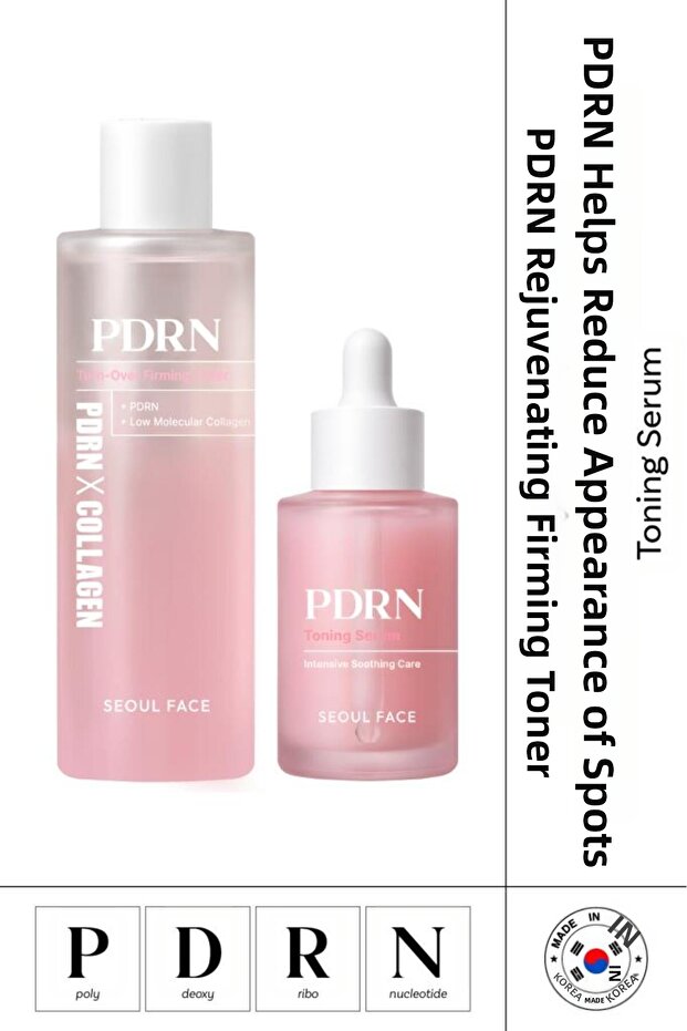 Renewing Firming Anti-Aging Pdrn Tonic 250 ml and Pdrn Toning Serum 30 ml