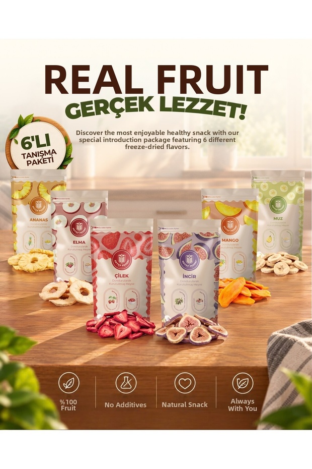 Mixed 6-Pack Freeze Dried Introduction Pack