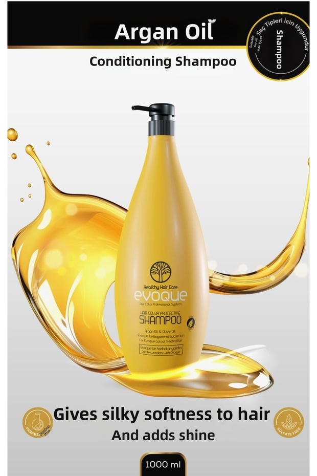 Hair Color Purification Purifying Shampoo Shampoo That Does Not Harm Dyed Hair 1000 ml