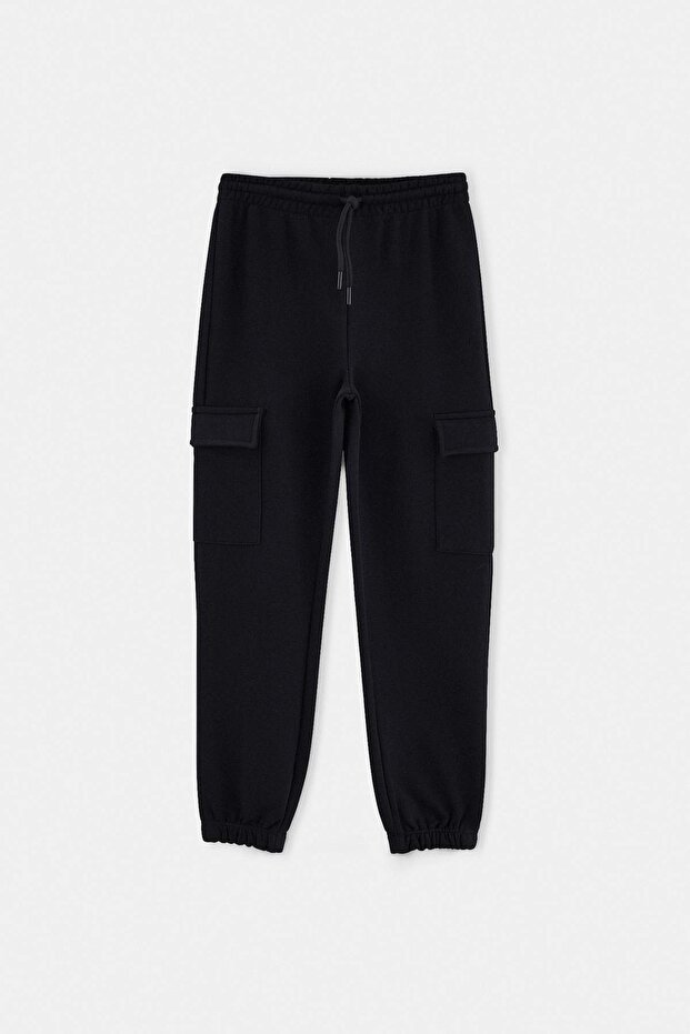 Black Boy's Sweatpants Tkdaw27Ea00025