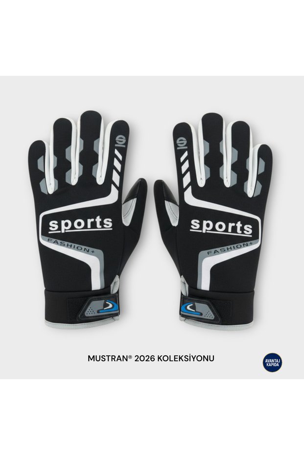 Anti-Slip Palm Atv Scooter Bike Gloves | Windproof L-Xl Compatible Sports Gloves