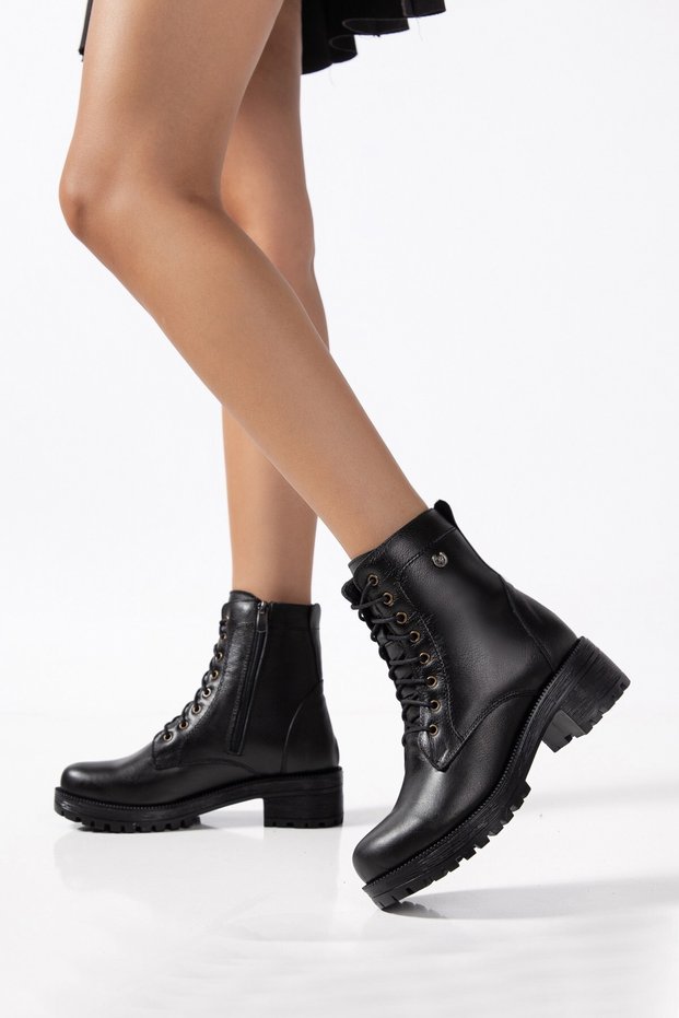 Genuine Leather Daily Women's Boots Dc9613
