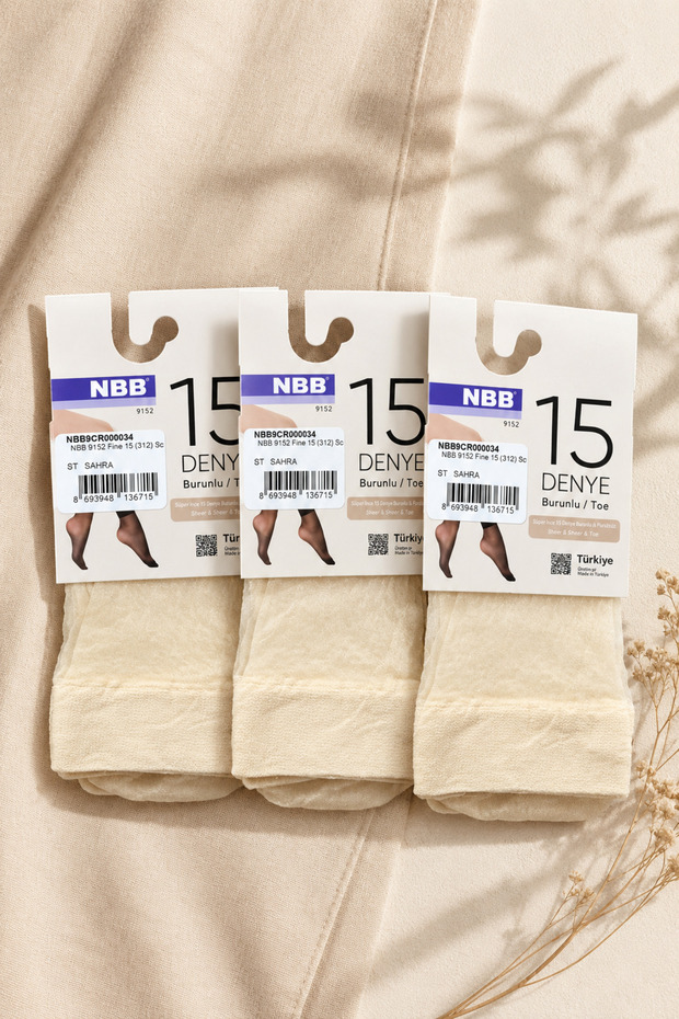 12-Pack Super Thin Shiny Socks (12 Pieces)