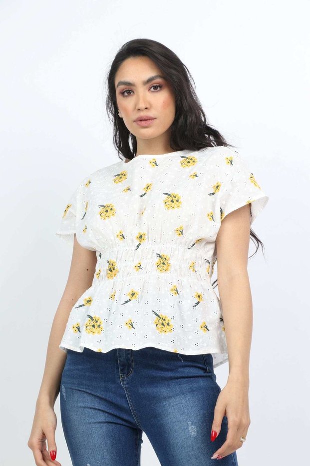 Floral Fitted Top