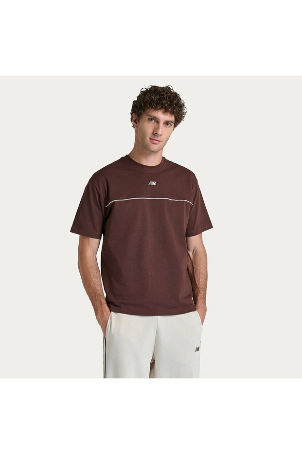 MNT3608 Men's Brown T-Shirt