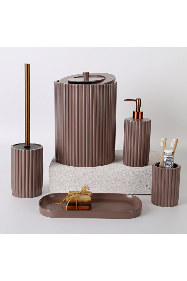Velora Bathroom Set Taupe