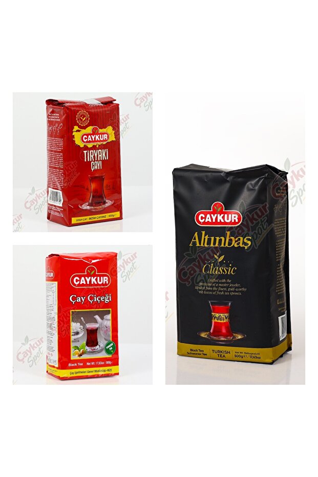 Special Blend Package Black Sea Tea Blend 1 Package Altinbaş Classic 500 Gr 1 Package Tiraki Tea 500 Gr 1 Package Tea Flower 500 Gr Create Your Own Tea Blend