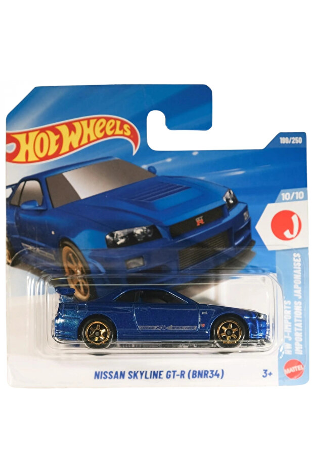 Hotwheels Nissan Skyline Gt-R (Bnr34) Jjk35-N521