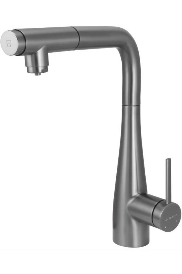 Eridan Purification Compatible Titanium Spiral Kitchen Faucet