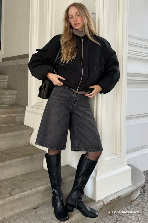 Smoked Women's Bermuda Shorts Mg2539