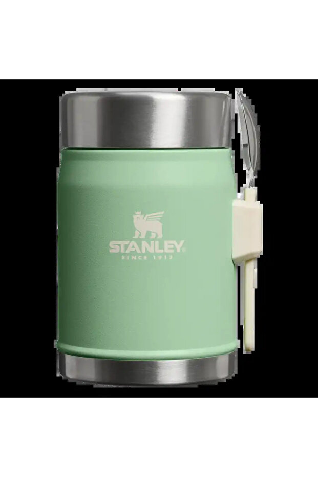 Stainless Steel Food Thermos with Spoon 0.40Lt Pistachio Green