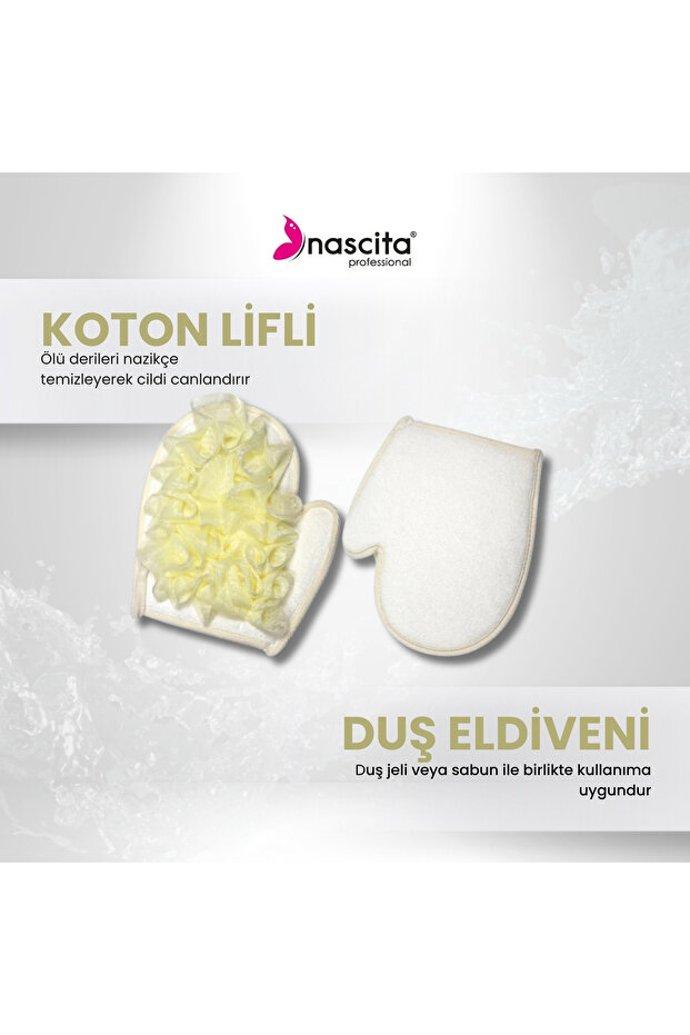 Cotton Fiber Shower Glove Nasbathx0003