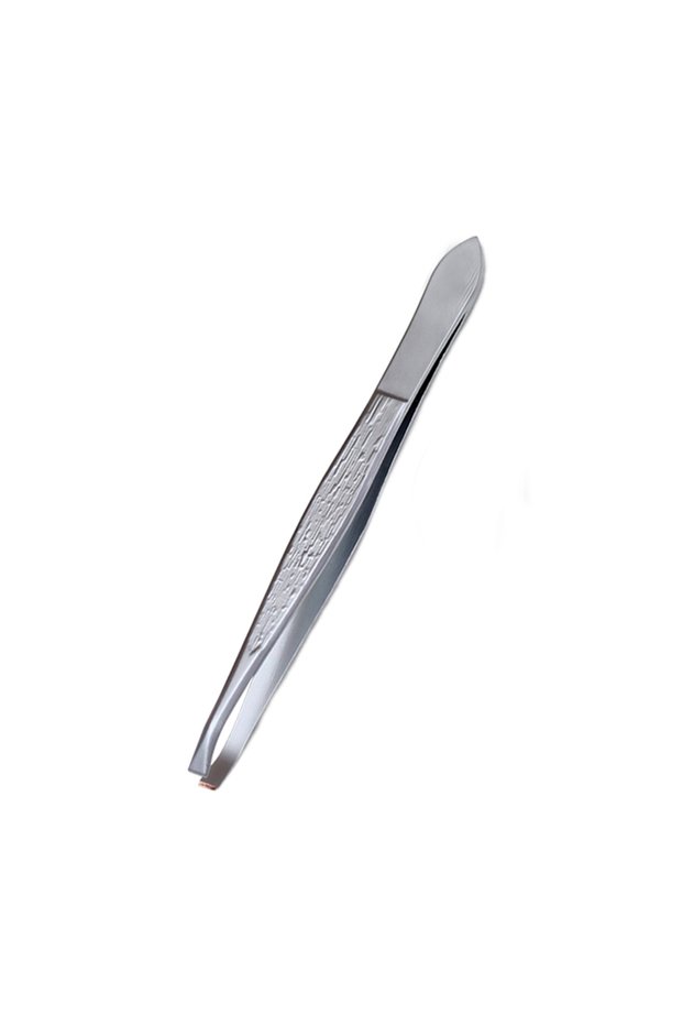 Chrome Straight Mouth Tweezers - 07