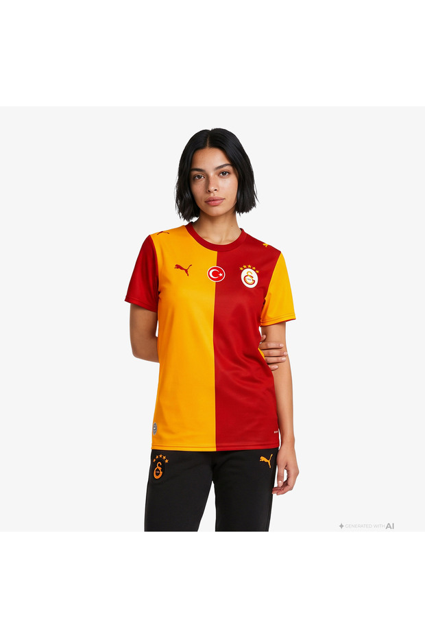 Galatasaray 26/27 Women's Yellow Red Home Jersey