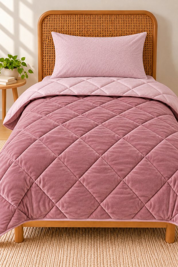Single Welsoft Sleeping Set Plush Soft Dowry Set (155X215Cm Dimensions)