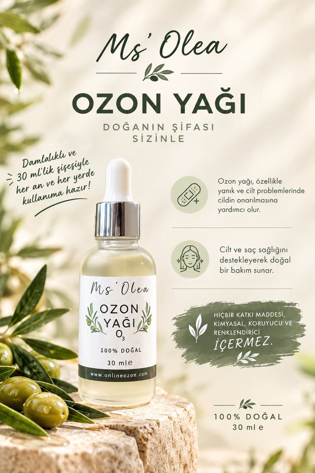 Ms ́Olea Ozone Oil 30 ml