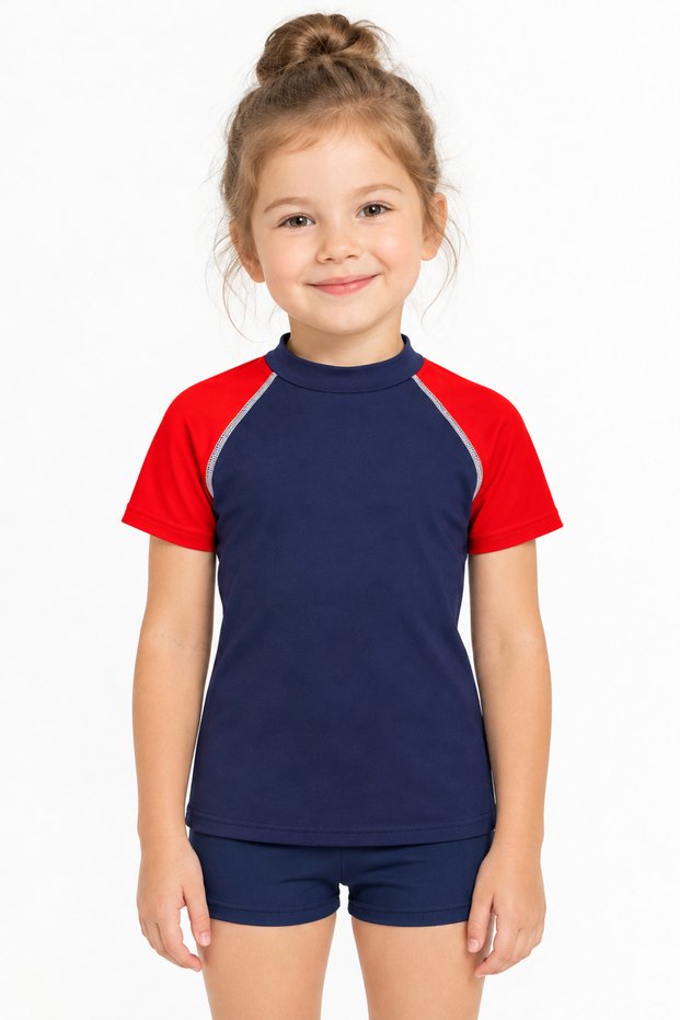 Reglan Sleeve Sea and Pool Tshirt