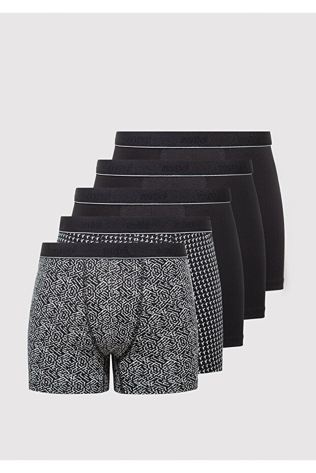 5-Pack Black Boxer 0912284-900