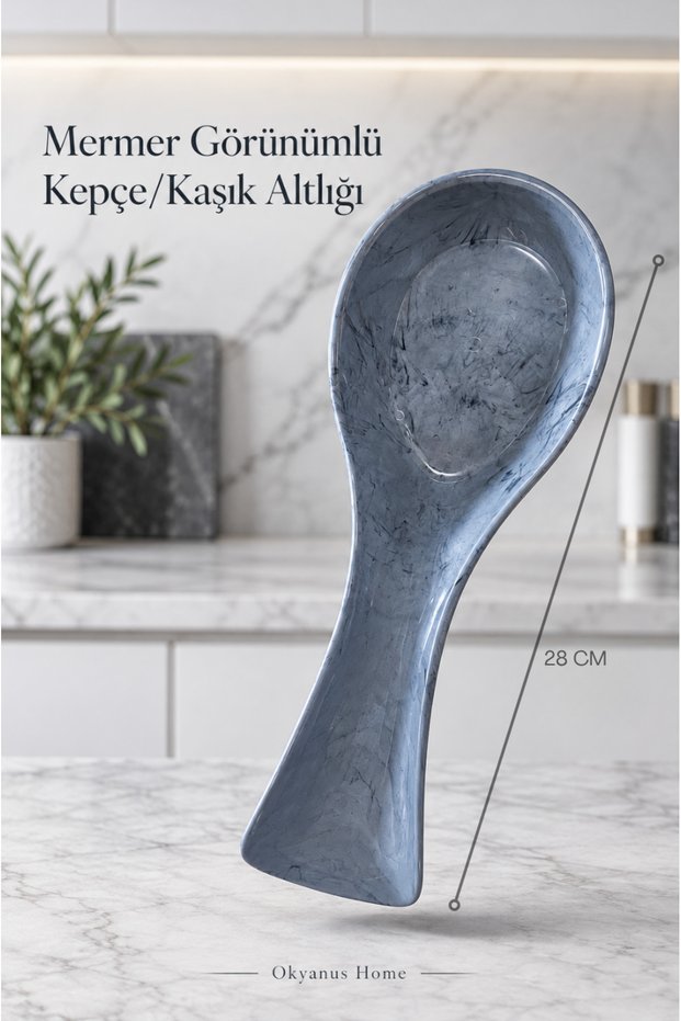 Marble Pattern Ladle Spoon Rest