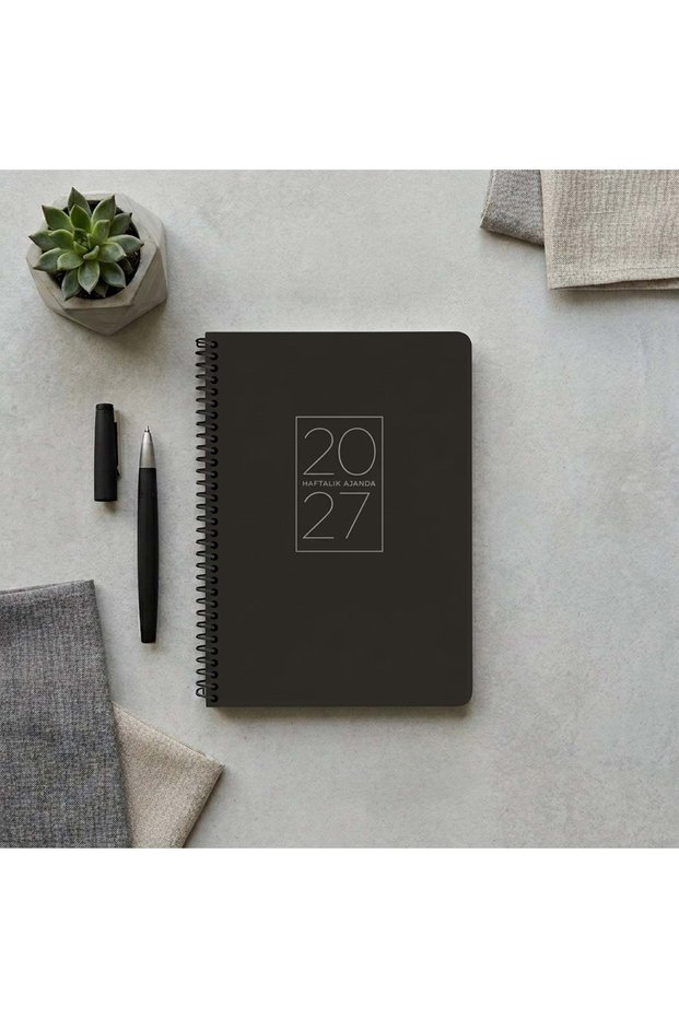 2027 Year Spiral Weekly Agenda 17X24 cm