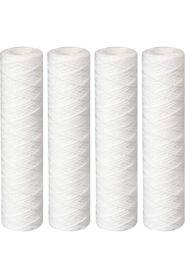 10 Inch PP Wound String Spun Sediment Replacement Filter for Reverse Osmosis System- 2.5" x 10"-5 Mi
