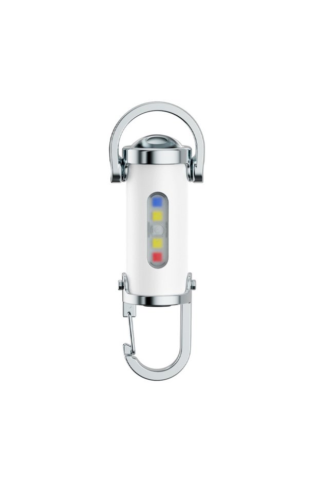 white High Capacity Battery keychain Emergency light Dropresistant and waterproof Emergency Rescue F