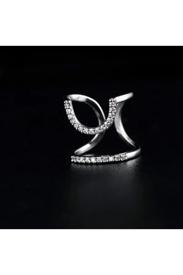 Silver 2025 NEW Thin Nail Rings for Women Girl Daily Fingertip Protective Fashion Jewelry Double Rin