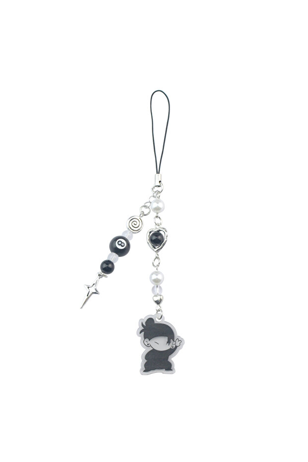 A Anime JJK Keychain Cosplay Geto Suguru Satoru Gojo Matching Jujutsu Phone Charm Accessory Pendant