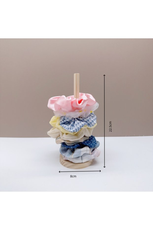 M Wooden Hair Band Holder Children Band Hair Rope Accessories Storage Rack Display Shelf For...