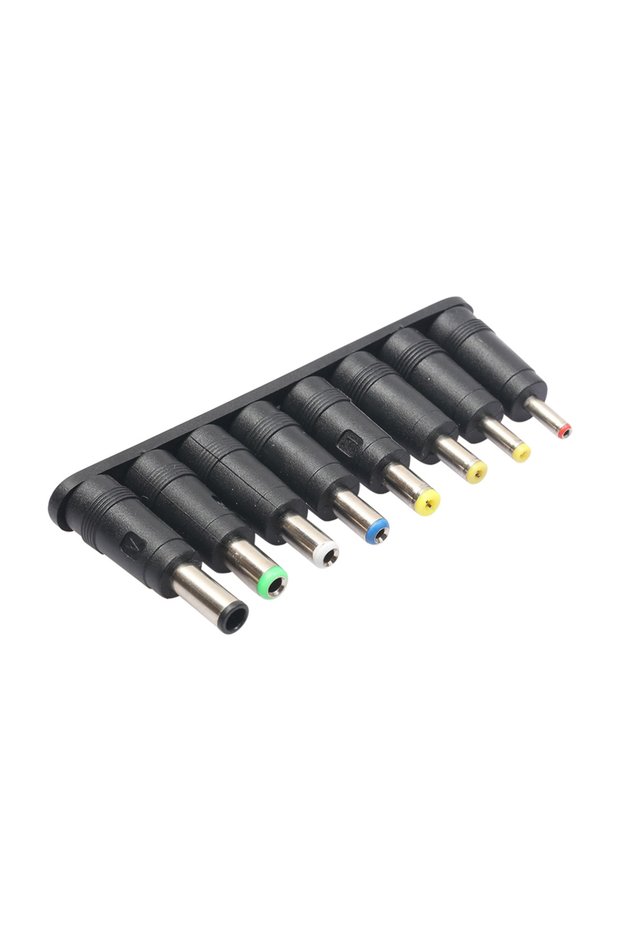 8 in 1 34pcs Universal 5.5mmx2.1mm DC AC Power Adapter Tips Connector Kit for Thinkpad Asus Laptop P