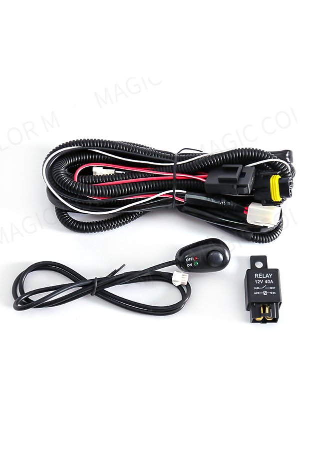 Kia Wires Harness For Car Fog Light Socket Switch Indicator for Toyota Honda Nissan Mitsubishi Ford