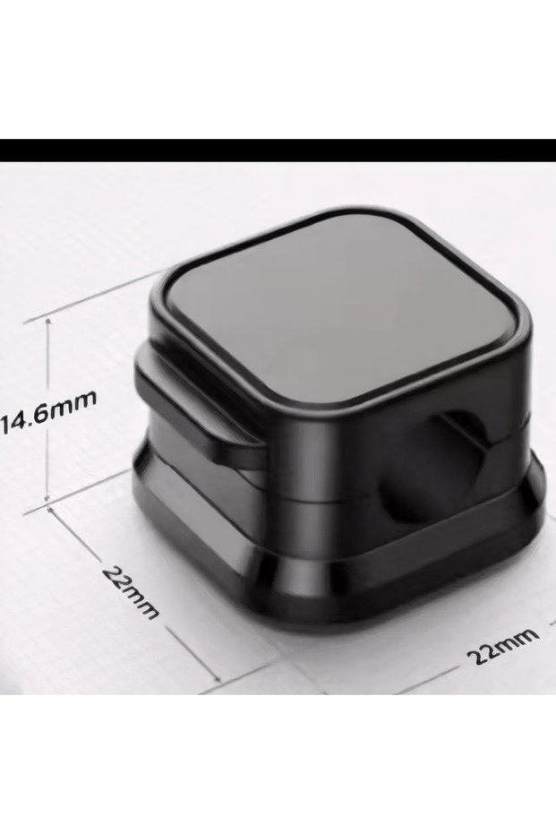 Black Magnetic Cable Holder Self Adhesive Cord Clip Smooth Pulling Charging Cable Keeper Wire Clip f