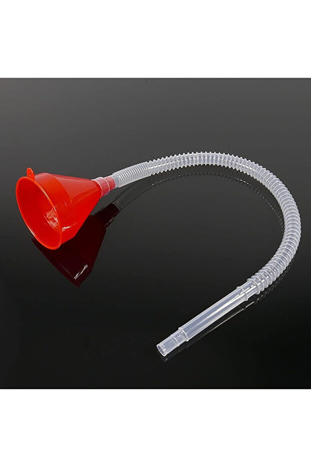 Long Pipe Detachable Hose Filling Funnels Car Refueling Funnel Telescopic Extension Car Motorcycle E