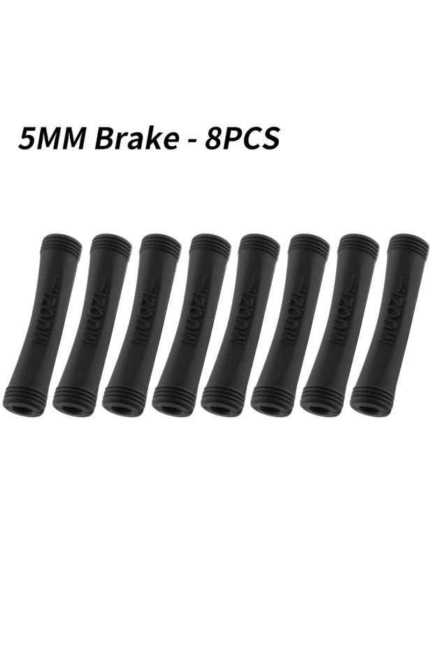 Black Brake 8pcs MUQZI 4/8PCS Bike Brake Shift Cable Hydraulic Brake Hose Housing Protection Sleeve