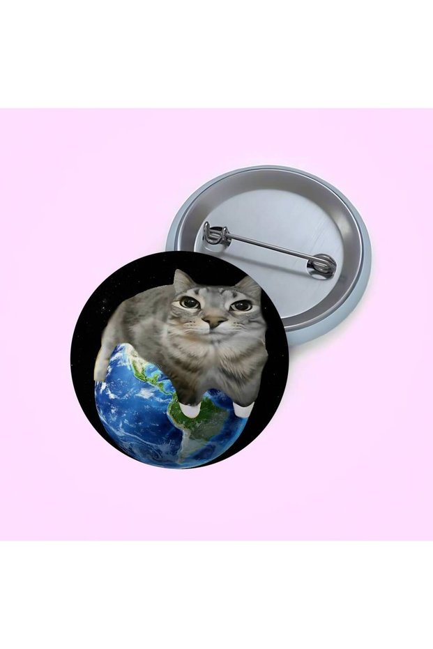 25x25mm z2 Funny Cute Cat Badges Tinplate Soft Button Pin Brooch Metal Badge Custom Jewelry Accessor