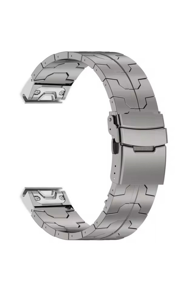 Quick Fit 22mm Titainium Titanium Metal Strap For Garmin Fenix 7 8 47mm Instinct 2X Solar Epix Pro 5