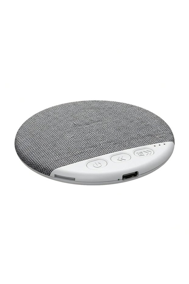 GRAY Pillow Speaker Sleep Music Player Under Pillow White Noise Machine 9D Stereo Timer Auto-Off