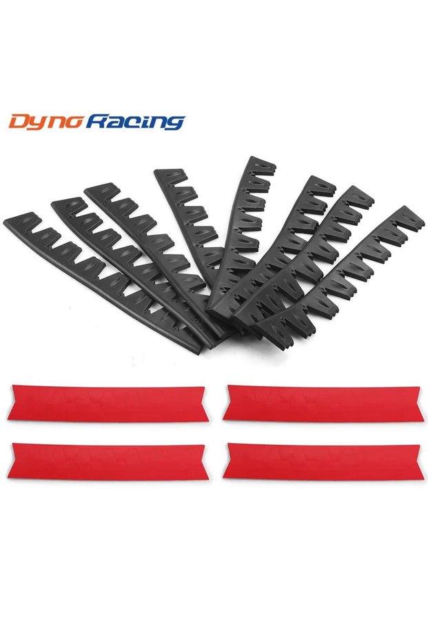 Car Front Bumper Bottom Anti-Scratch Strip Scrape Guard Skid Plate Bumper Protection Anti collision