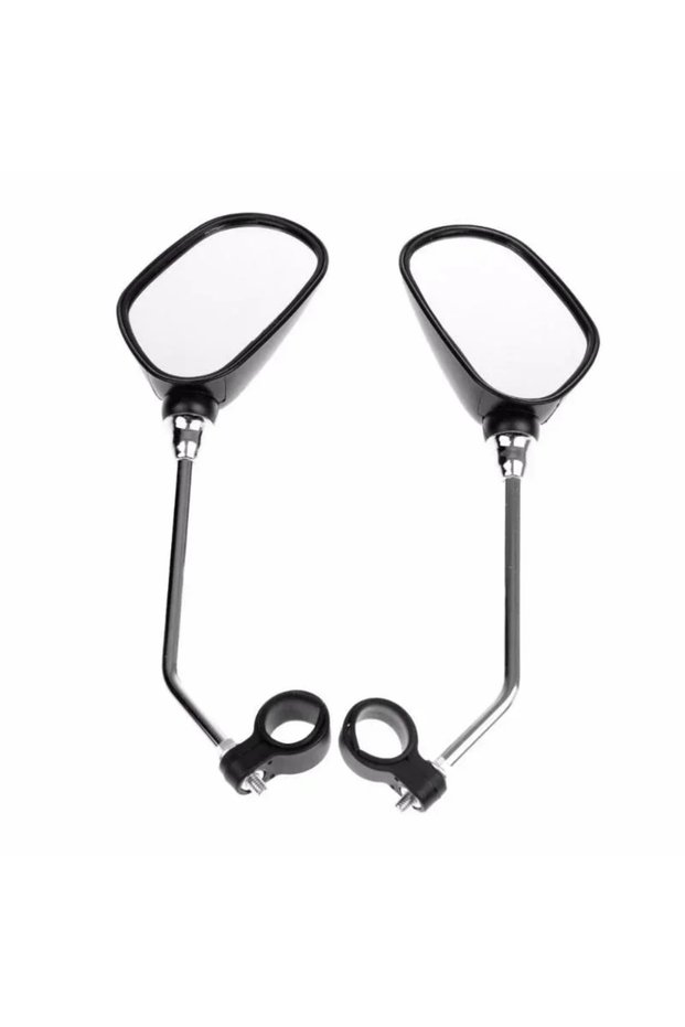 1 pair Riding Safety Bicycle Handlebar Rear View Glass Mirror Cycling Wide Range Back Sight Reflecto
