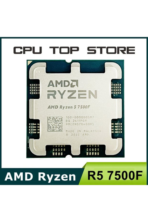 Ryzen 5 R5 7500F 3.7GHz 6-Core 12-Thread CPU LGA AM5 Not brand new