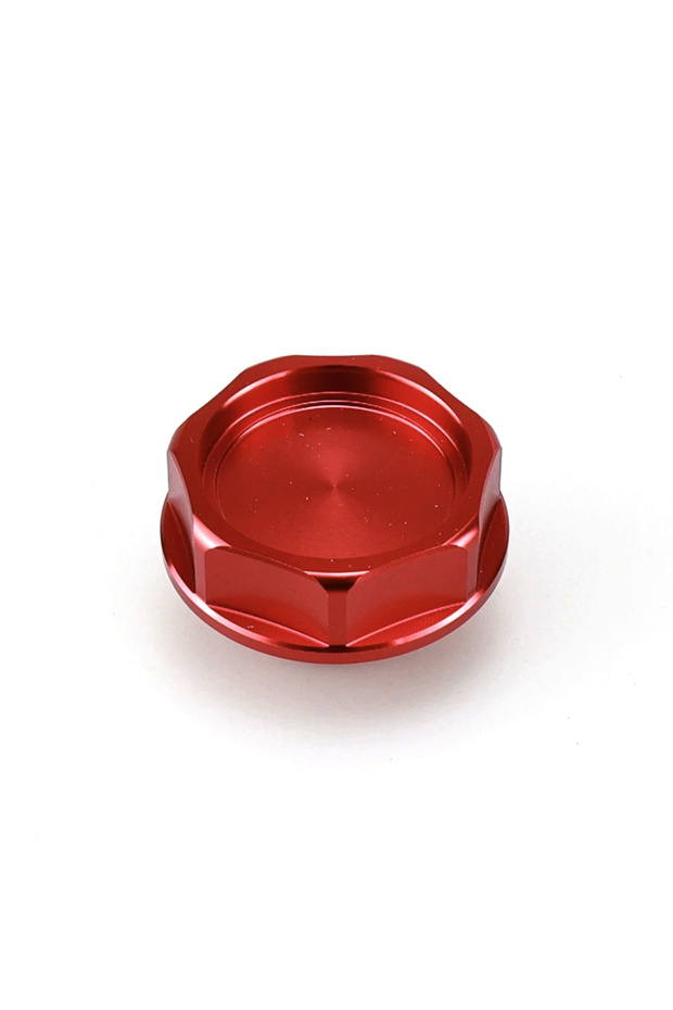 Red 1Pc Car Engine Oil Cap Aluminum Radiator Fuel Filler Tank Cover Fit for Honda Civic City Accord