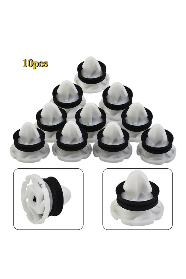 10pcs Car Door Trim Panel Mounting Clips For Renault 7703077476 Auto Interior Accessories Fasten
