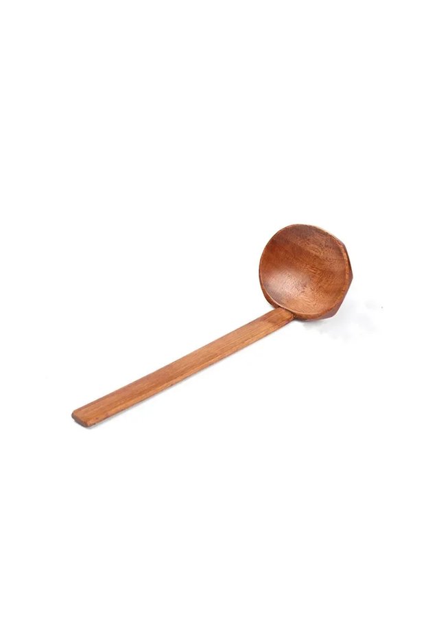no hole Ramen Soup Wood Spoon Japanese Style Ajiyaki with Holes Restaurant Nanmu Kamehameha Spoon Ho