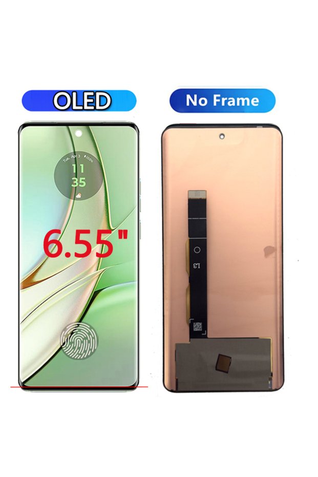 40 OLED NO Frame New OLED Display For Motorola Edge 40 Neo LCD Display Touch Screen Digitizer For Mo