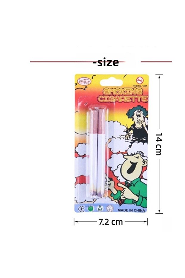 1pc Funny Fake Puff Cigarettes Party Smoke Effect Lit Trick Prank Gag Gift Theatrical Magical Prop F
