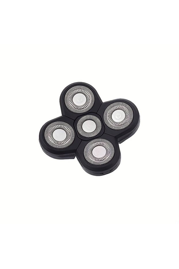 black Shaver Replacement 5 Heads 5Razor Head Shaver Head 5 Head Beard Cutter Blade Compatible With M