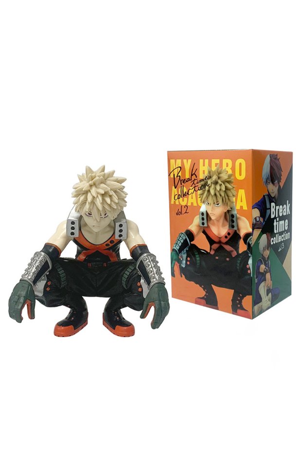 A with box 2026 Boku no Hero Academia Anime Figure Bakugo Katsuki Action Figure Midoriya Izuku/Todor