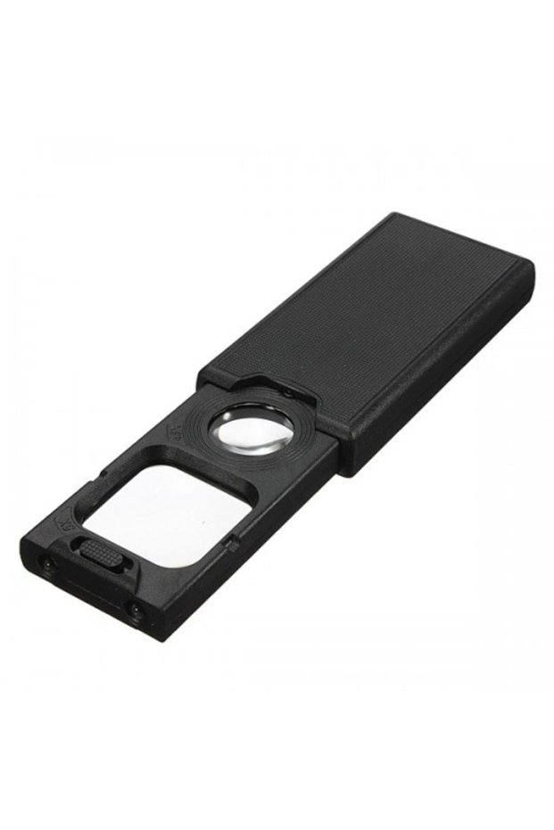 Nikula- Illuminated, 5X-45X Dual Lens Magnifier for Money Verification ()