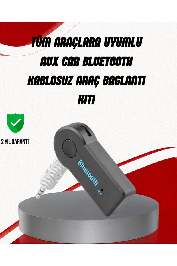 Bluetooth Aux Car Kit with Hands-Free Feature