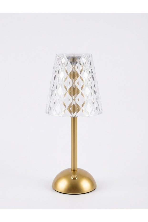 Premium Crystal Candlestick Three-Function Led Table and Night Lamp